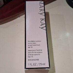 Mary Kay White and Black Makeup Primer